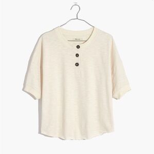 Madewell Raw Edge Henley